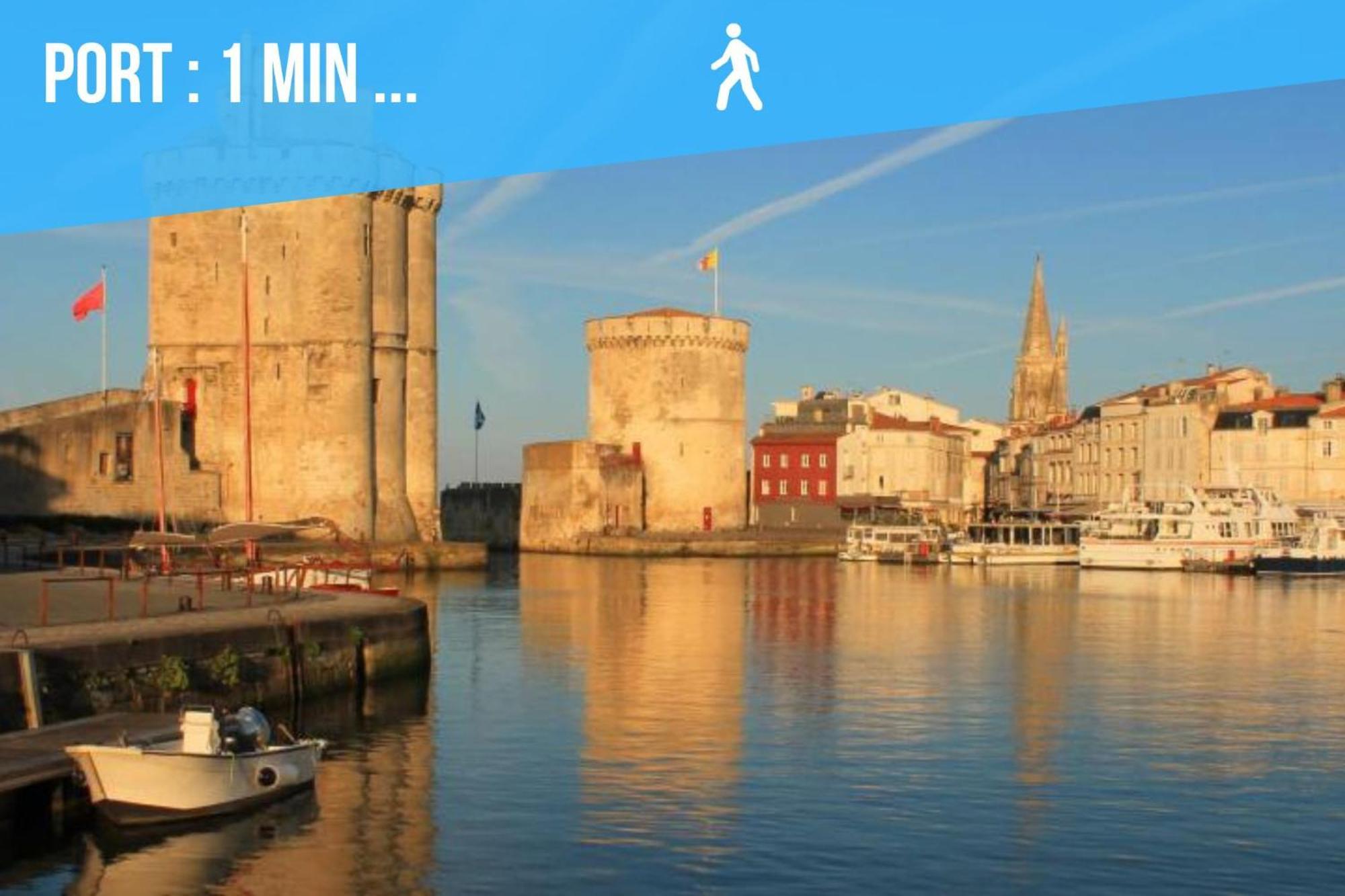 Caporizon-Le Perot-T2 Au Coeur Du Vieux Port 100M Plage La Rochelle  Extérieur photo